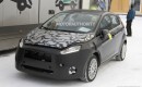 2013 Ford Fiesta facelift spy shots