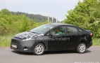 2014 Ford Fiesta Sedan Spy Shots