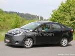 2014 Ford Fiesta Sedan spy shots