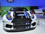 2013 Ford Fiesta ST Global RallyCross race car live shots