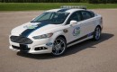 2013 Ford Fusion Titanium pace car, to be given away by Sprint and Ford - image: Ford Racing