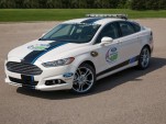 2013 Ford Fusion Titanium pace car, to be given away by Sprint and Ford - image: Ford Racing