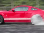 2013 Ford Mustang Shelby GT500 burnout