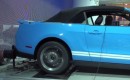 2013 Ford Mustang Shelby GT500 Convertible previewed in Ford's Detroit show stand