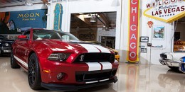 2013 Ford Mustang Shelby GT500 pays a visit to Jay Leno's Garage