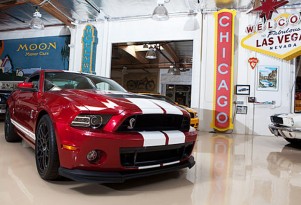 2013 Ford Mustang Shelby GT500 pays a visit to Jay Leno's Garage