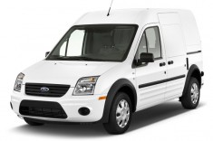 2013 Ford Transit Connect 114.6" XL w/o side or rear door glass Angular Front Exterior View