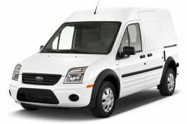 2013 Ford Transit Connect 114.6" XL w/o side or rear door glass Angular Front Exterior View