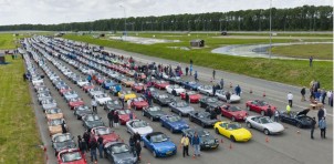 Gathering of Mazda MX-5 Miatas sets new world record