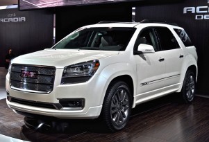 2013 GMC Acadia Denali introduction, Chicago Auto Show, Feb 2012