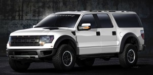 2013 Hennessey VelociRaptor SUV based on the Ford F-150 SVT Raptor