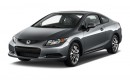 2013 Honda Civic Coupe 2-door Auto EX Angular Front Exterior View