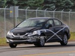 2013 Honda Civic facelift spy shots