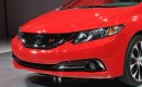 2013 Honda Civic sedan range live photos, 2012 L.A. Auto Show