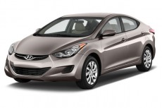 2013 Hyundai Elantra 4-door Sedan Auto GLS (Alabama Plant) Angular Front Exterior View