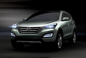 2013 Hyundai Santa Fe Crossover: Teaser Images Prior To New York Auto Show Debut
