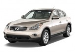 2013 Infiniti EX37 RWD 4-door Journey Angular Front Exterior View