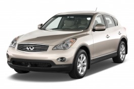 2013 Infiniti EX37 RWD 4-door Journey Angular Front Exterior View