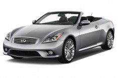 2013 Infiniti G37 Convertible 2-door Base Angular Front Exterior View