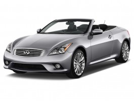 2013 Infiniti G37 Convertible 2-door Base Angular Front Exterior View