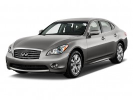 2013 Infiniti M37 4-door Sedan RWD Angular Front Exterior View