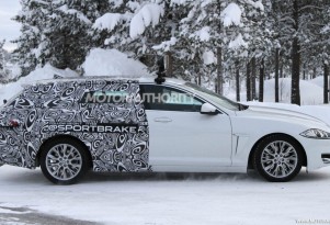 2013 Jaguar XF Sportbrake spy shots