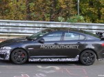 2013 Jaguar XFR-S spy shots
