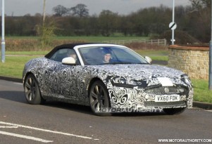 2013 Jaguar XK Convertible spy shots