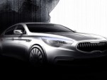 2013 Kia KH rear-wheel drive sedan teaser