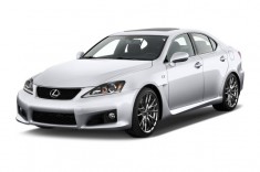 2013 Lexus IS F 4-door Sedan Angular Front Exterior View
