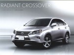 2013 Lexus RX leaked via official brochure