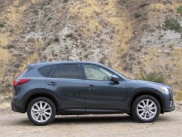 2013 Mazda CX-5 compact crossover on test drive, Southern California, Nov 2011