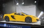 2013 McLaren MP4-12C Spider Debut: Pebble Beach 2012