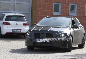 2013 Mercedes-Benz A25 AMG spy shots