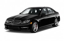 2013 Mercedes-Benz C Class 2013 Mercedes-Benz C Class 4-door Sedan C63 AMG RWD Angular Front Exterior View