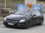 2013 Mercedes-Benz CLS63 AMG Shooting Brake spy shots