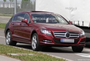 2013 Mercedes-Benz CLS Shooting Brake spy shots