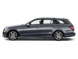 2013 Mercedes-Benz E Class 4-door Wagon E350 Luxury 4MATIC Side Exterior View