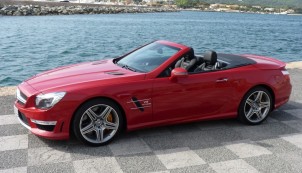 2013 Mercedes-Benz SL63 AMG  -  First Drive  -  April 2012, St. Tropez France