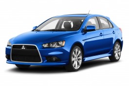 2013 Mitsubishi Lancer Sportback 5dr Sportback GT FWD Angular Front Exterior View