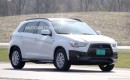 2013 Mitsubishi Outlander Sport facelift spy shots