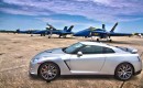 2013 Nissan GT-R and the Blue Angels