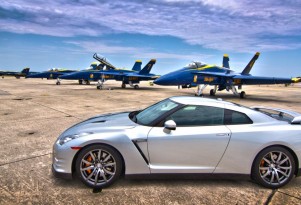 2013 Nissan GT-R and the Blue Angels