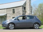2013 Nissan Leaf, Nashville area test drive, April 2013