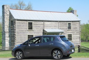 2013 Nissan Leaf: Driven Through Tennessee Countryside