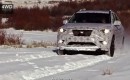 2013 Nissan Pathfinder during winter testing