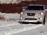 2013 Nissan Pathfinder during winter testing