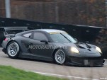 2013 Porsche 911 GT3 RSR (Type 991) race car spy shots