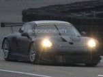 2013 Porsche 911 GT3 RSR (Type 991) race car spy shots
