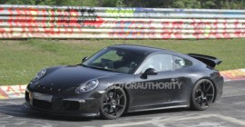 2013 Porsche 911 GT3 spy shots